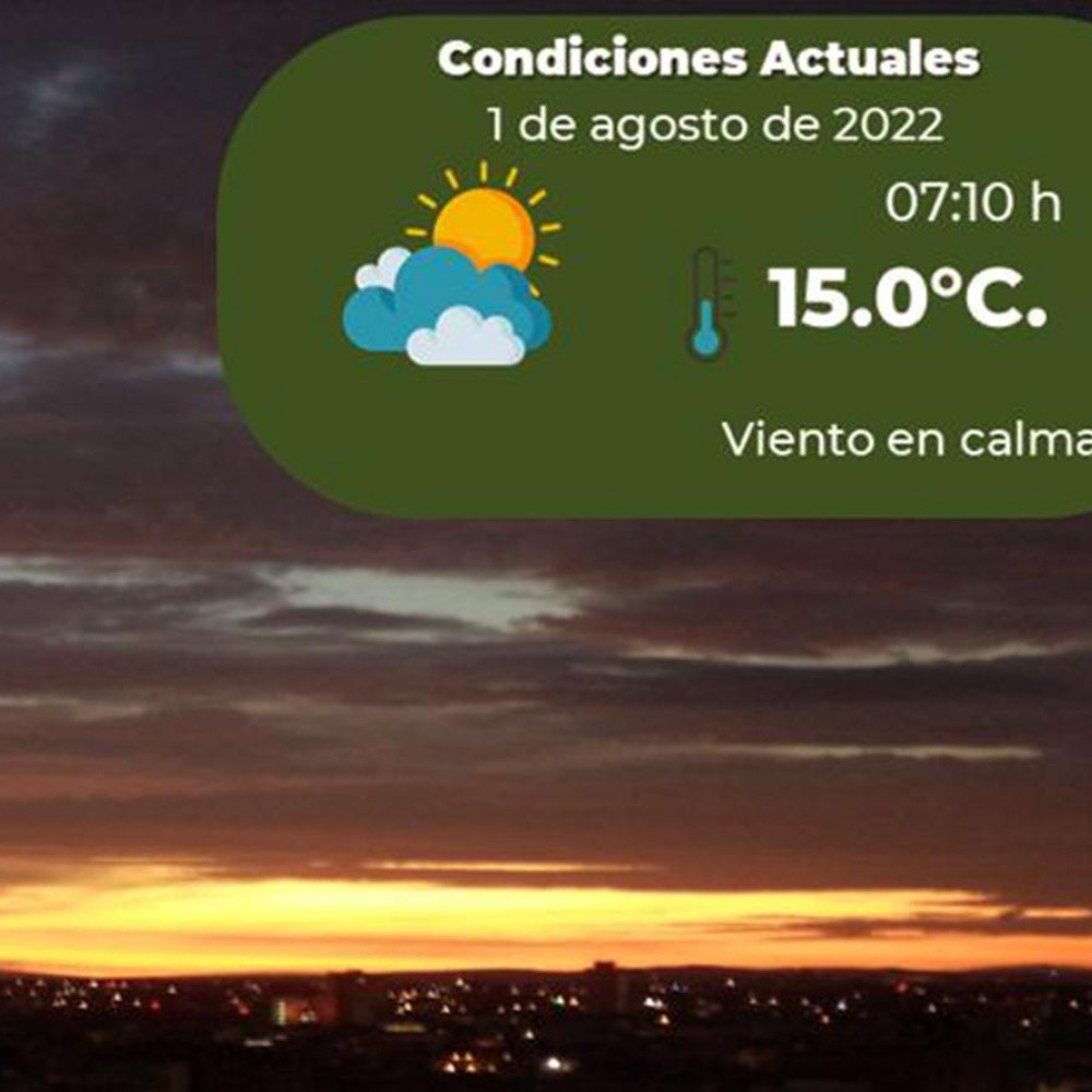 Pronóstico del clima en Guadalajara, Jalisco, para hoy 01 de agosto del 2022