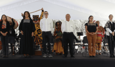 Puebla was present at ‘Los Pinos’ with cultural activities