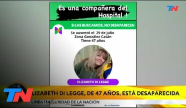 Video: BUSCAN A UNA MUJER QUE DESAPARECIÓ EL VIERNES: Nunca llegó a su trabajo en el Hospital Churruca