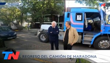 Video: El regreso del camión de Maradona: Coppola revivió la anécdota para evadir a los periodistas