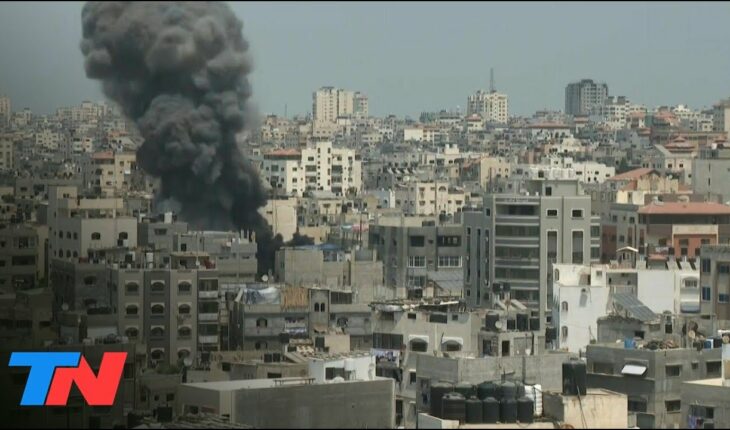 Video: Israel advirtió que los bombardeos en Gaza podrían durar una semana