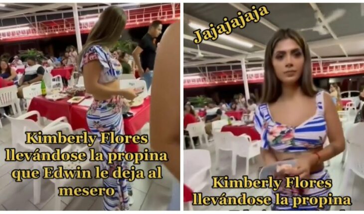 Video: Kimberly Flores pide ‘perdón’ tras tomar propina de mesero | Vivalavi MX