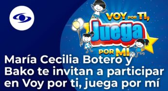 Video: María Cecilia Botero y Álvaro Charry te invitan a participar en Voy por ti, juega por mi