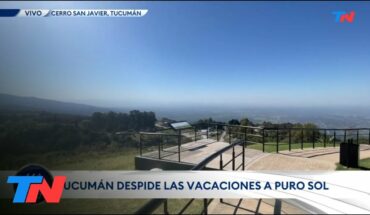 Video: VACACIONES DE INVIERNO: Tucumán se despide a puro sol