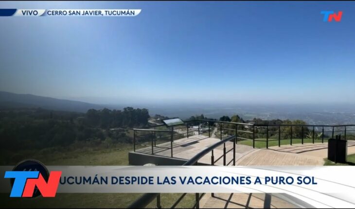 Video: VACACIONES DE INVIERNO: Tucumán se despide a puro sol