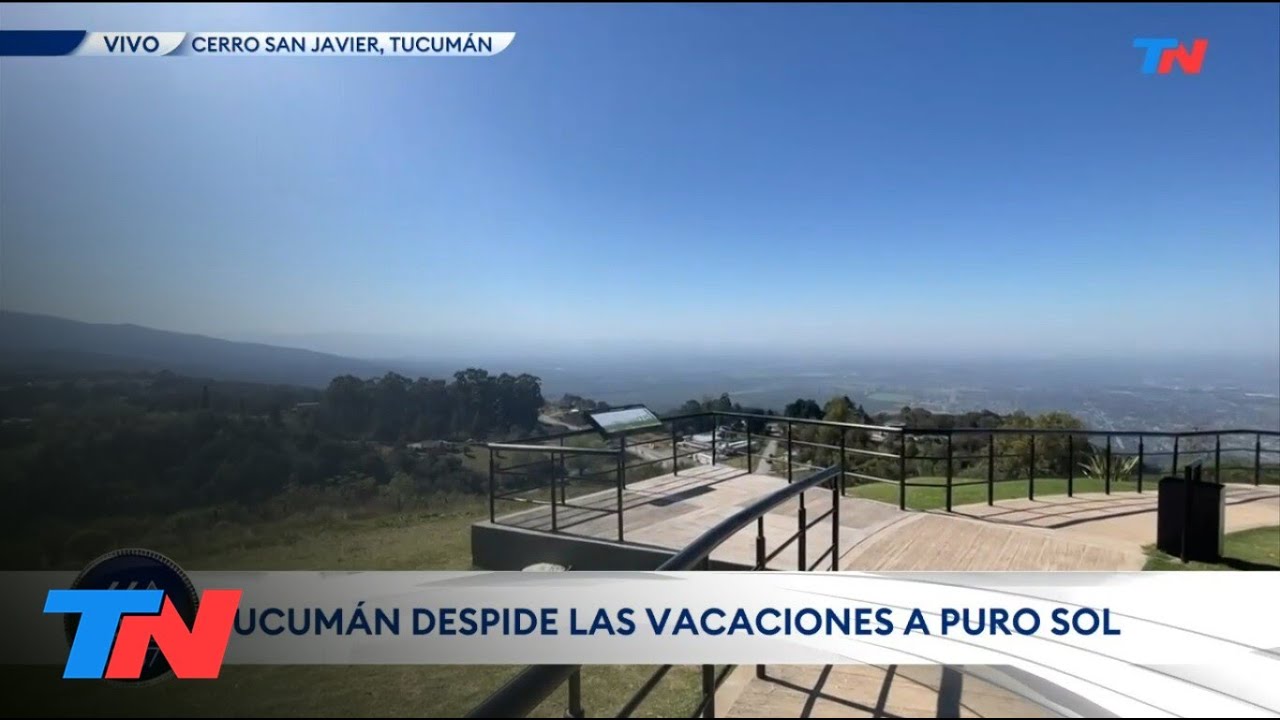 VACACIONES DE INVIERNO: Tucumán se despide a puro sol