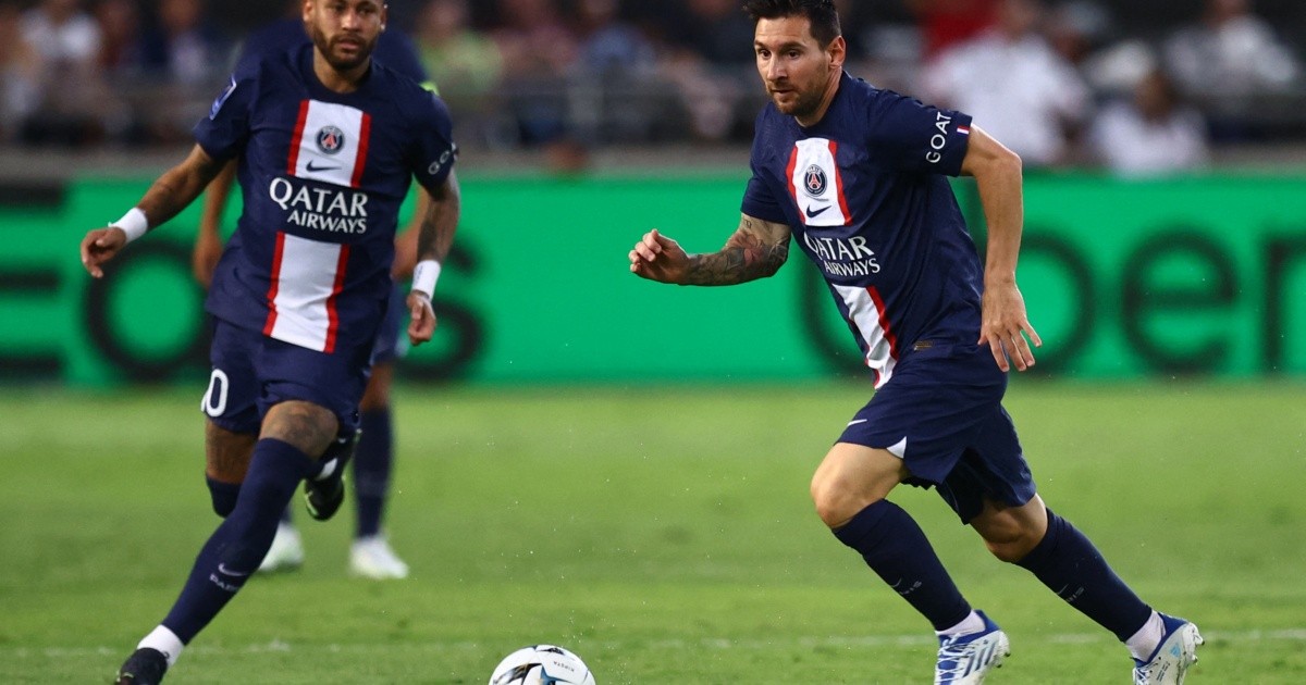 With Messi as the starter, PSG plays everything in the classic against Monaco