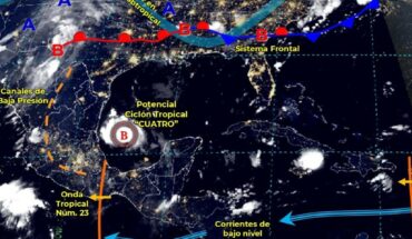 ciclón tropical “Cuatro” afectará varios estados