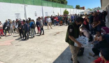 3,263 migrants located in different operations in Mexico in one day