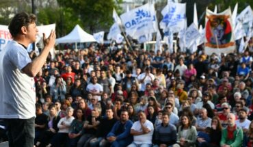 Axel Kicillof cerró hoy la campaña presidencial de Lula Da Silva en Argentina