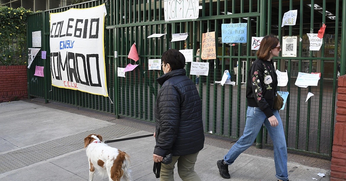 Continúan las tomas en seis colegios de la Ciudad de Buenos Aires