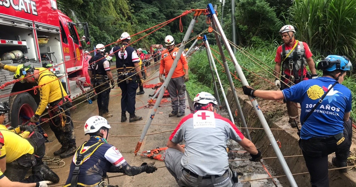 Costa Rica: 9 dead after a bus fell to a precipice