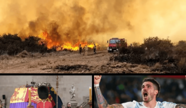 Dos nuevos focos de incendio en Córdoba cerca de Río Cuarto y Traslasierra; Reino Unido: 14 horas de cola para despedir a la Reina Isabel II; Los Pumas reciben a Sudáfrica por el Rugby Championship y más…