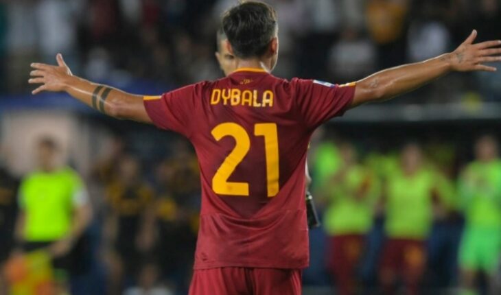 Dybala fue la figura indiscutida en el triunfo de Roma: gol y asistencia