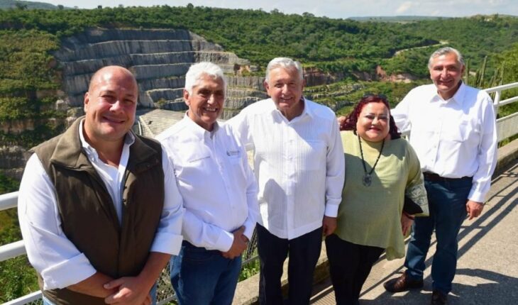 En Jalisco, AMLO anuncia reinicio de obras en presa El Zapotillo