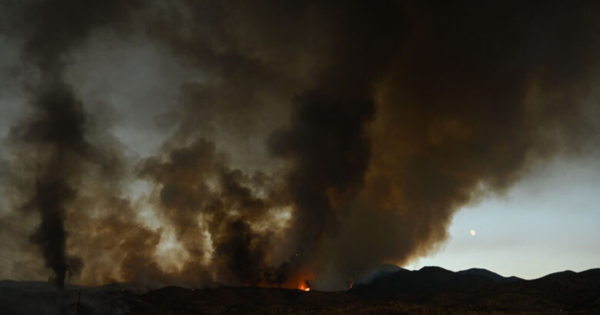 Estados Unidos: casi 17.000 hectáreas fueron consumidas a causa de un incendio