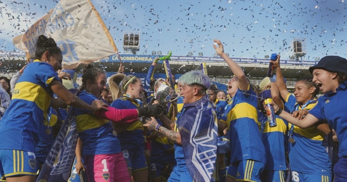 Fútbol femenino: Boca se consagró campeón del torneo de primera división