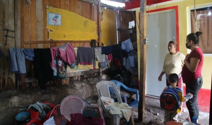 Habitantes de Chilpancingo, afectados por lluvias y sismos