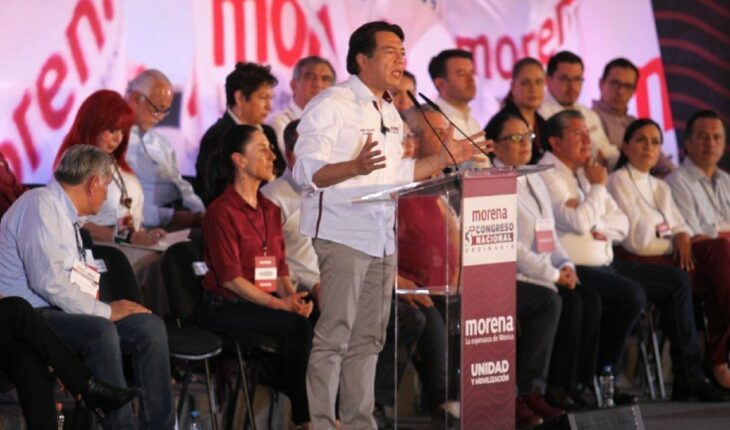 Mario Delgado seeks to extend his leadership in Morena until 2024