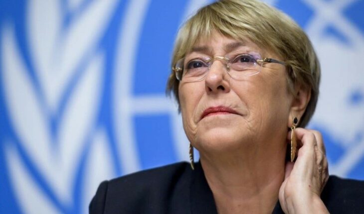 Michelle Bachelet votó el referendo para una nueva Constitución en Chile
