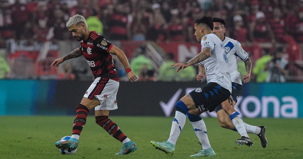 Vélez cayó ante Flamengo y se quedó en la puerta de la final de la Copa Libertadores