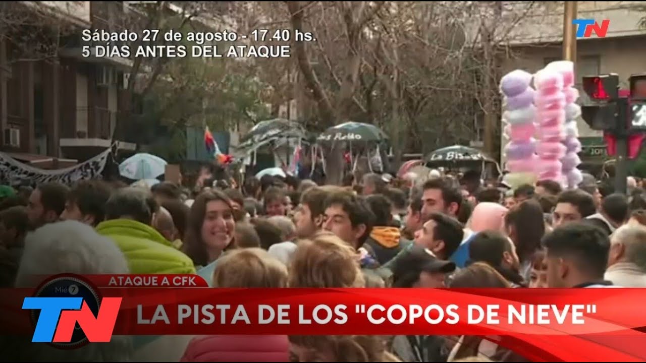 ATAQUE A CFK I Videos muestran a los "copos de nieve" días antes del ataque en Juncal y Uruguay