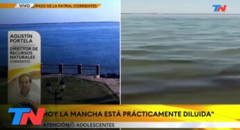Video: CORRIENTES: Derrame de combustible en el Río Paraná a la altura de Paso de la Patria.