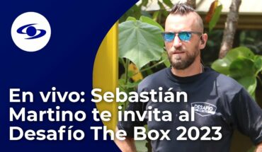Video: En vivo: Sebastián Martino te invita al Desafío The Box 2023