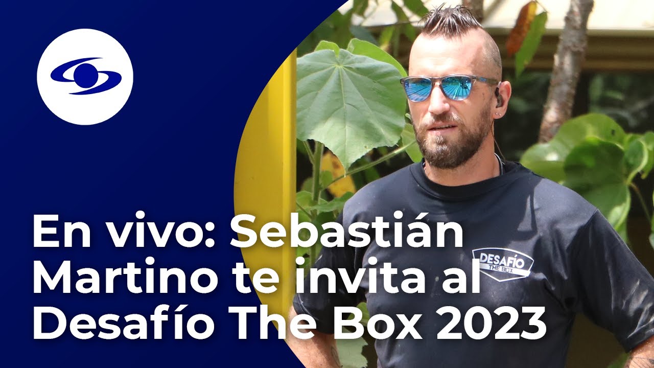En vivo: Sebastián Martino te invita al Desafío The Box 2023