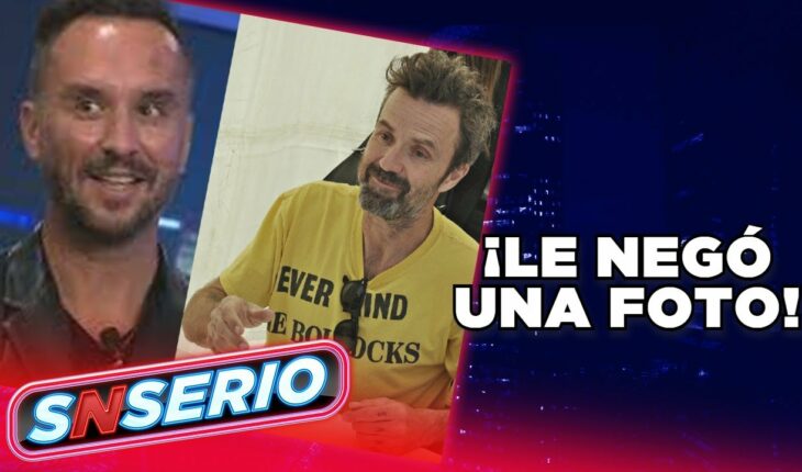 Video: Integrante de “Jarabe de Palo” le hizo el feo a ‘Nacho’ Llantada | SNSerio