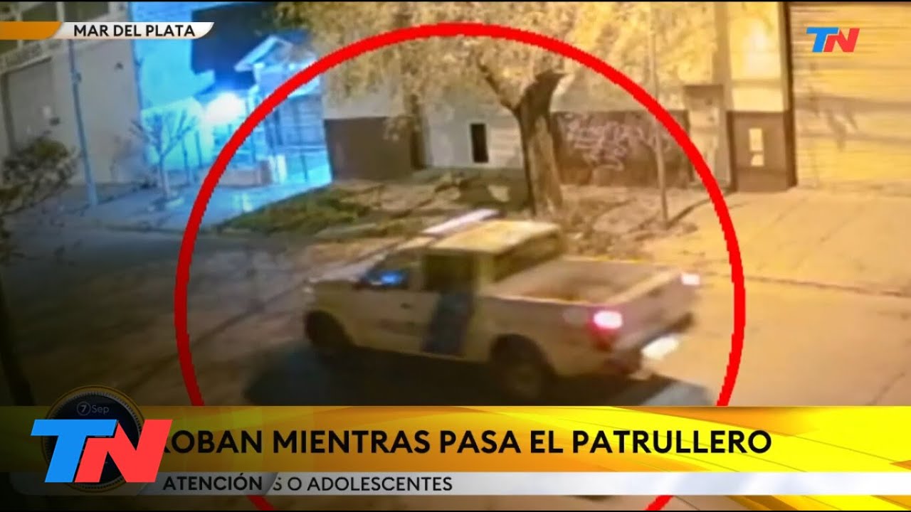MAR DEL PLATA: Delincuentes robaron una marmolería mientras pasaba un patrullero