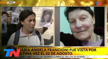 Video: PILAR: Intensa búsqueda de una mujer de 72 años desaparecida desde el 22 de Agosto