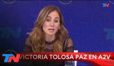 Video: "Bullrich le hace un daño enorme a la calidad democrática del país": Victoria Tolosa Paz en A2V