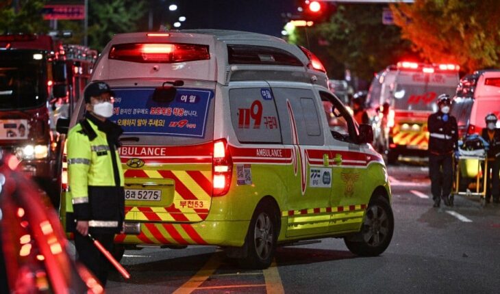 At least 120 killed, 100 injured in South Korean Halloween stampede