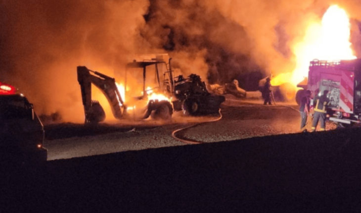 Bariloche: se realizaron 8 allanamiento por el ataque incendiario a máquinas viales