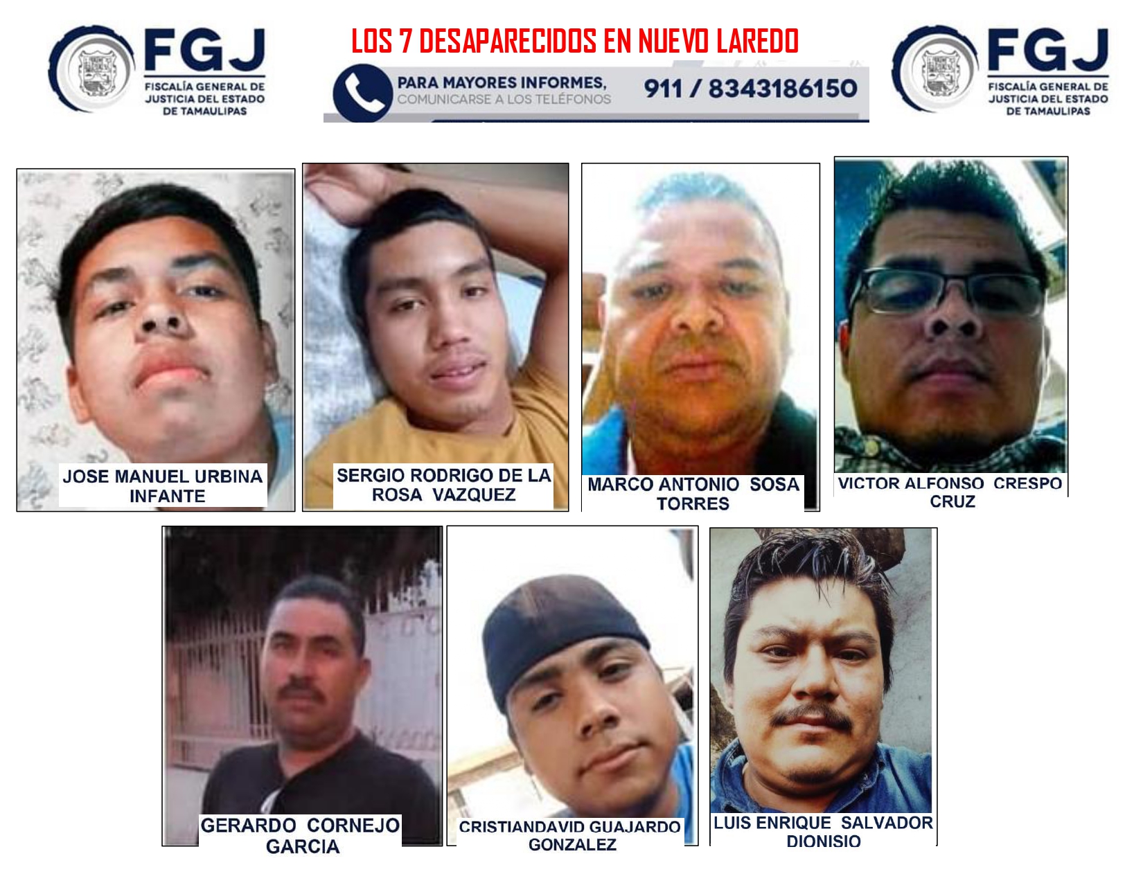 Desaparecen 7 trabajadores; exigen a AMLO justicia