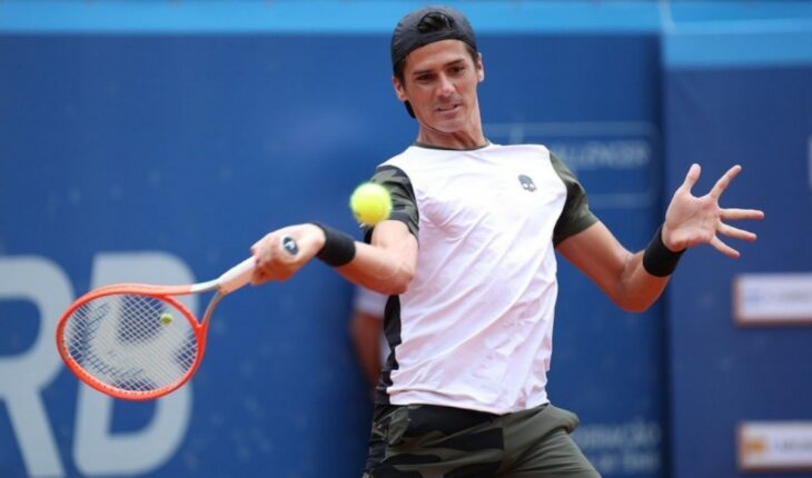 Federico Coria accedió a la segunda ronda del Challenger de tenis de Río de Janeiro