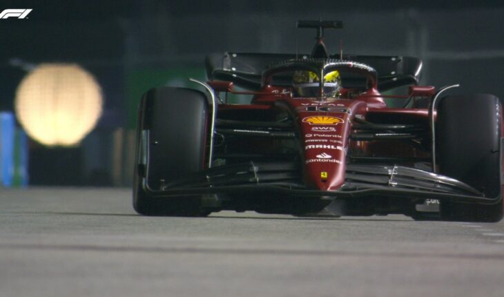 Fórmula 1: Charles Leclerc se quedó con la pole en Singapur