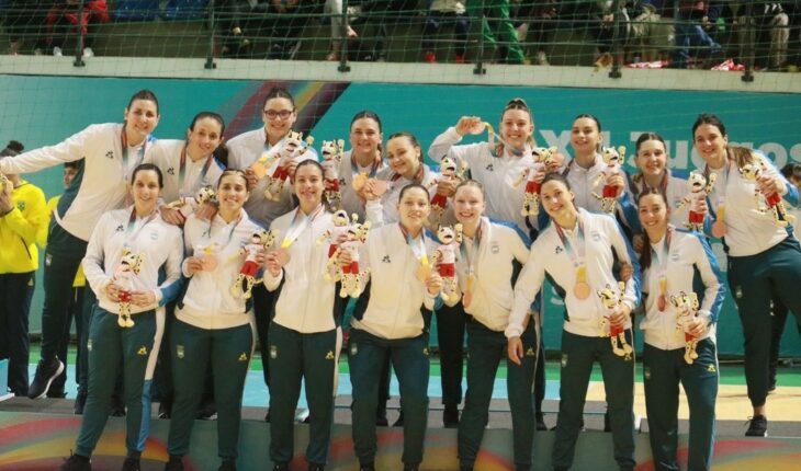 Juegos Odesur: el seleccionado argentino femenino de handball finalizó en la tercera posición