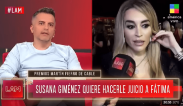 La reacción de Fátima Florez al enterarse que Susana Giménez le haría juicio