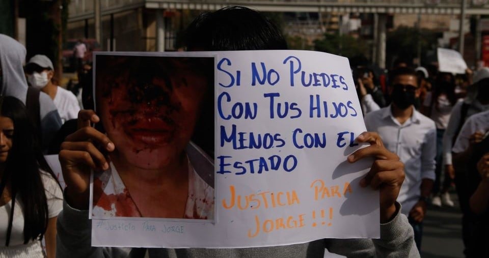 Marchan en Zacatecas por Jorge Iván, joven asesinado a golpes