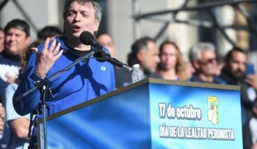 Máximo Kirchner habló desde Plaza de Mayo y le respondió a la CGT: “El desafío por delante no es ver quién tiene lugar en las listas”