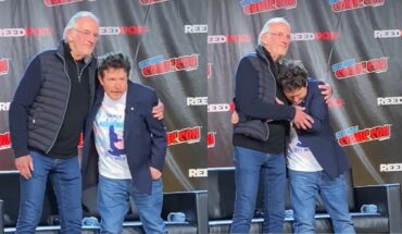 Michael J Fox y Christopher Lloyd emocionan con reencuentro — Rock&Pop