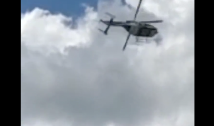 Navy helicopter crashes in Centla, Tabasco