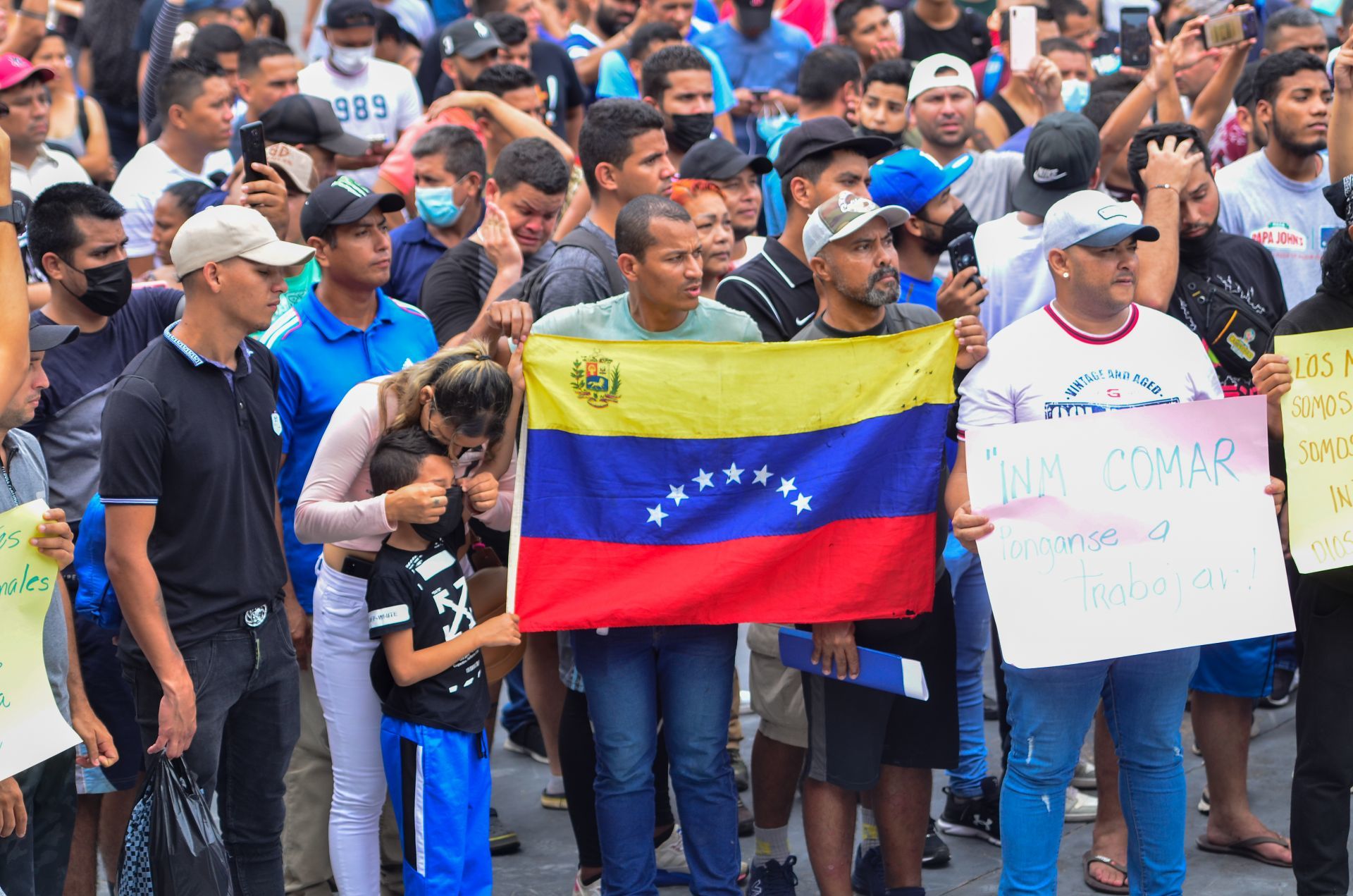 Venezolanos que ingresen a México en caravana no entrarán a EU