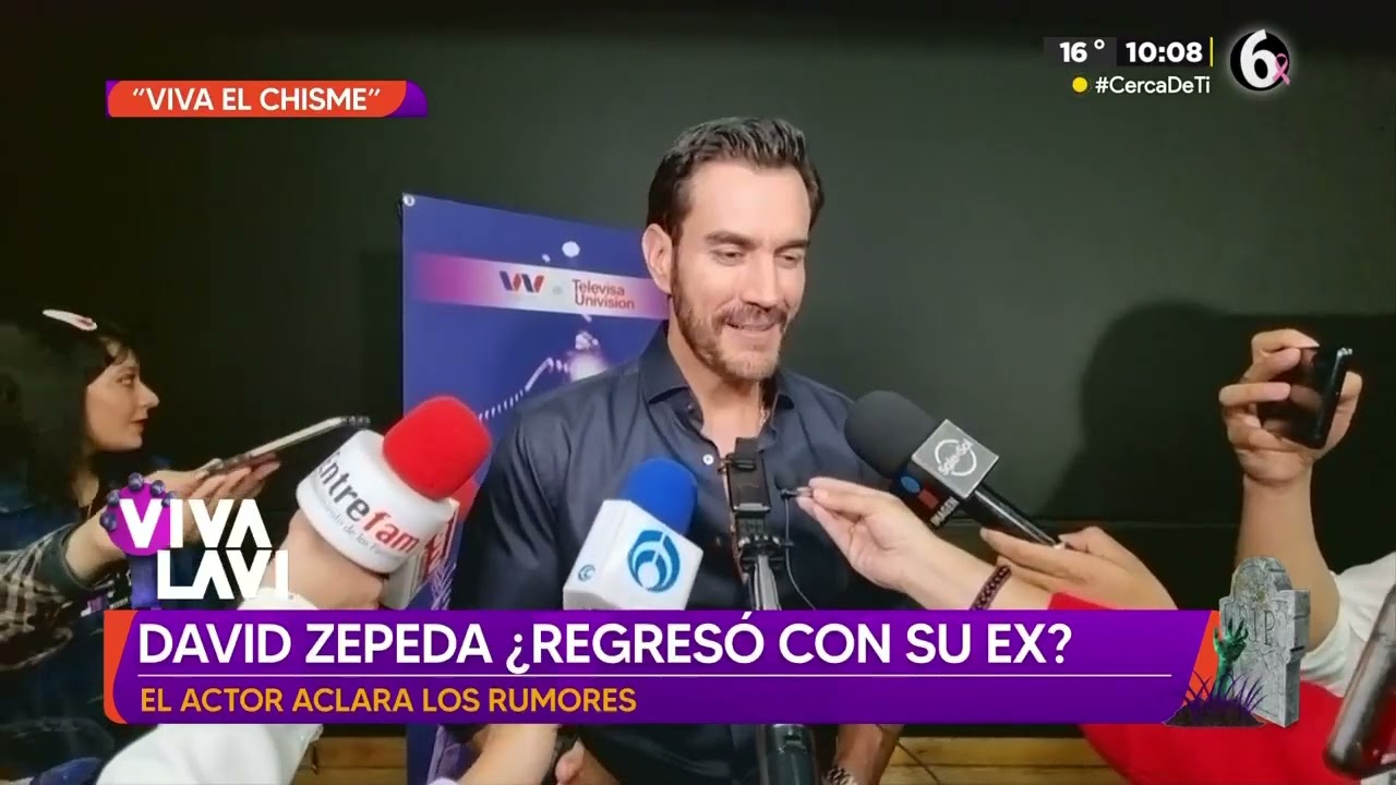 ¿David Zepeda regresó con su ex? | Vivalavi MX