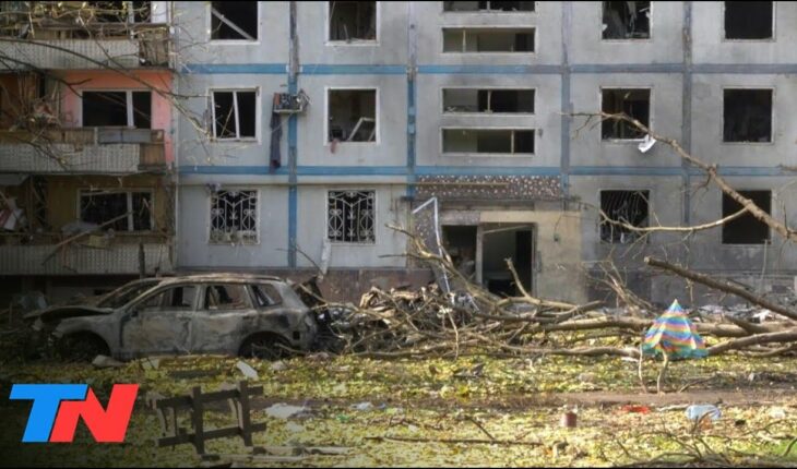Video: LA GUERRA I Bombardeos en la ciudad ucraniana de Zaporiyia tras explosión en puente de Crimea