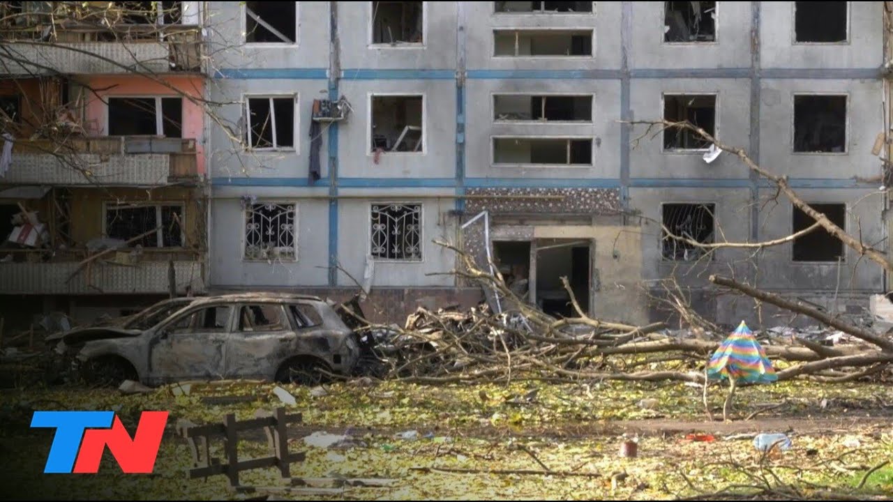 LA GUERRA I Bombardeos en la ciudad ucraniana de Zaporiyia tras explosión en puente de Crimea