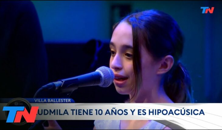 Video: VILLA BALLESTER I Ludmila, la nena de 10 años premiada en Viena a la que la música le cambió la vida
