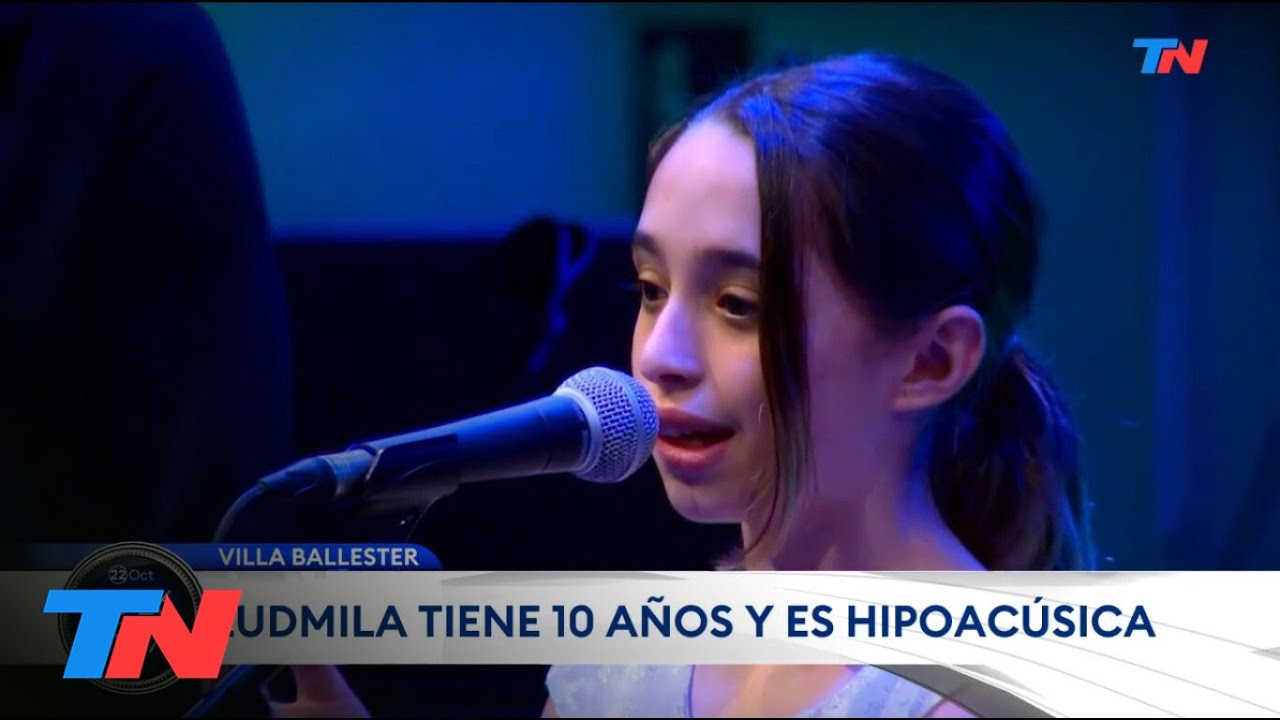VILLA BALLESTER I Ludmila, la nena de 10 años premiada en Viena a la que la música le cambió la vida